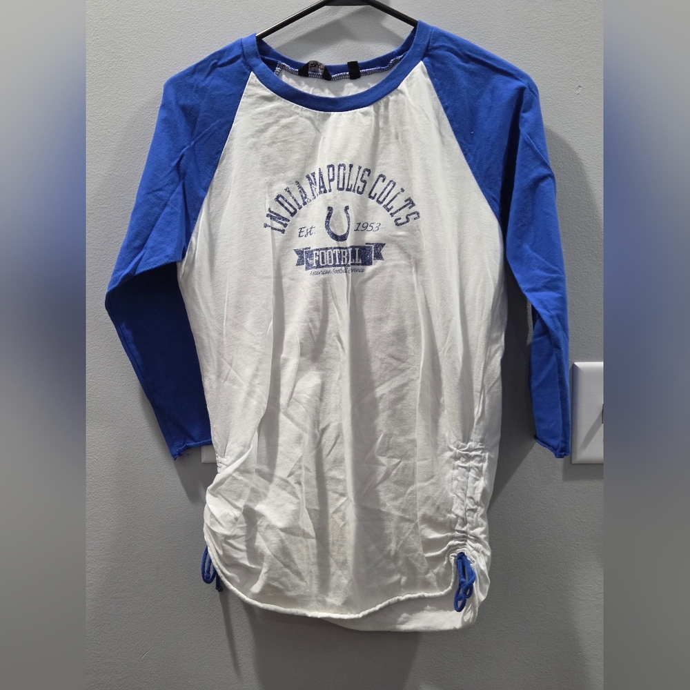 Girly Indianapolis Colts Top. Large